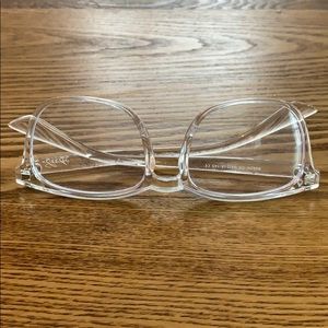 Clear Acrylic Blue Light Blocking Glasses